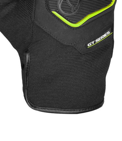 Rynox - HELIUM GT 2 GLOVES - Black Hi-Viz Green