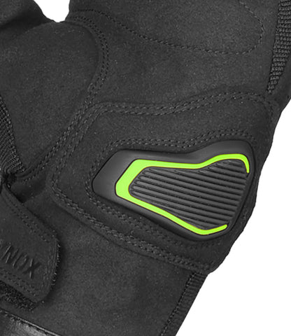 Rynox - HELIUM GT 2 GLOVES - Black Hi-Viz Green