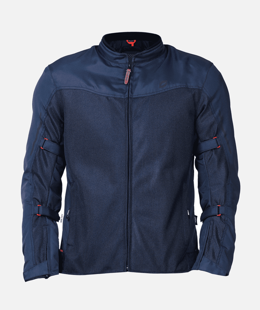 Solace - Thrift Mesh Jacket - Schema Blue