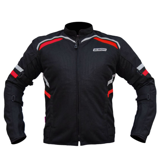 Bison - RAPTOR V.2 – BLACK RED JACKET