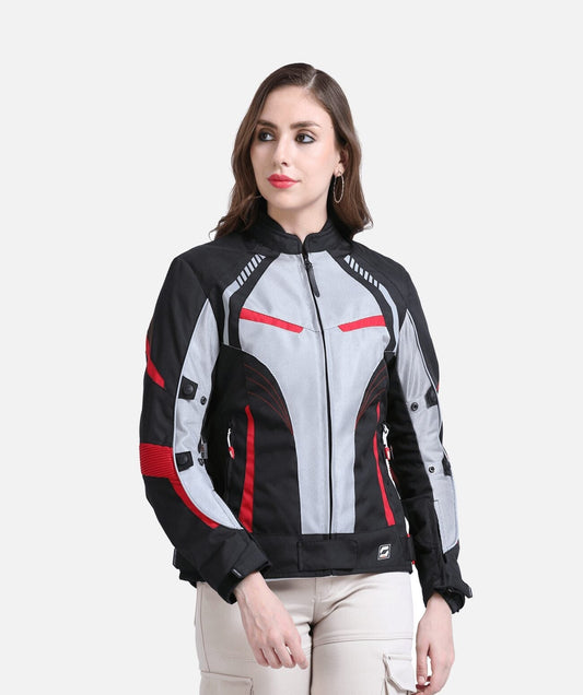 Solace - ASMI Ladies Jacket V3.0 Grey/Red
