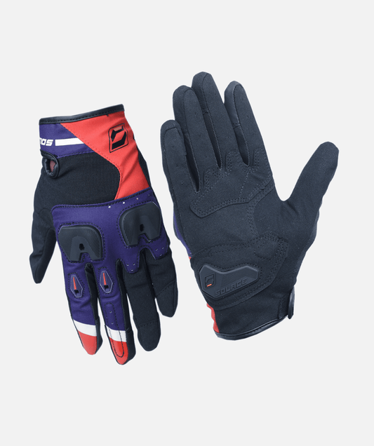 Solace - Aura Lite Gloves Red/Blue