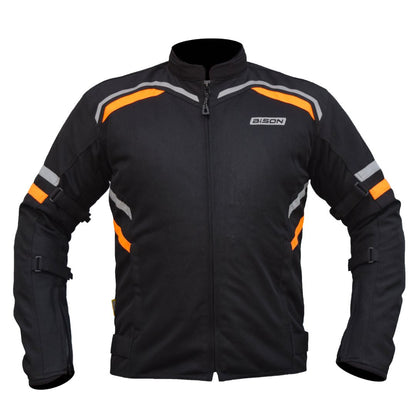 Bison - RAPTOR V.2 – BLACK HI-VIZ ORANGE JACKET