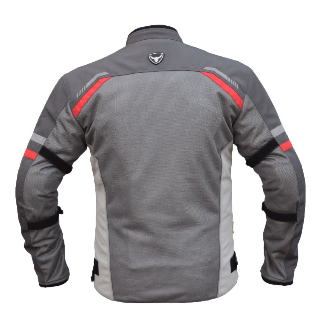 Bison - RAPTOR V.2 – GREY RED JACKET