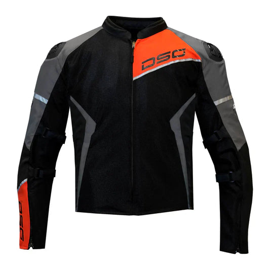 DSG Apex Air-Flow Riding Jacket Black/Grey/Red