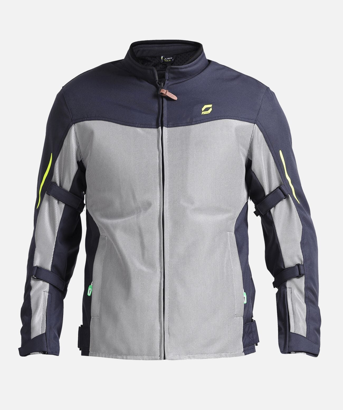Solace - Thrift Mesh Jacket - Blue & Silver